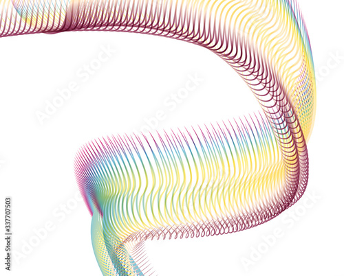 Abstract background blend wave line design for Wallpaper, Banner, Background, Card, Book Illustration, landing page