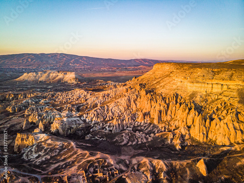 Cappadocia Landscape at Sunset