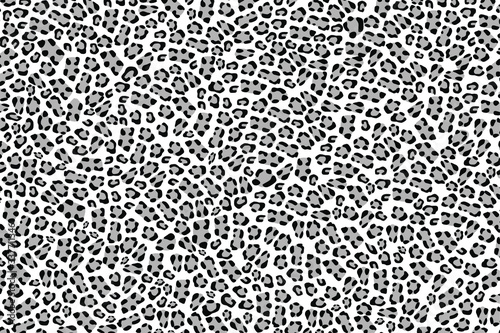 Leopard skin background.Vector illustration.