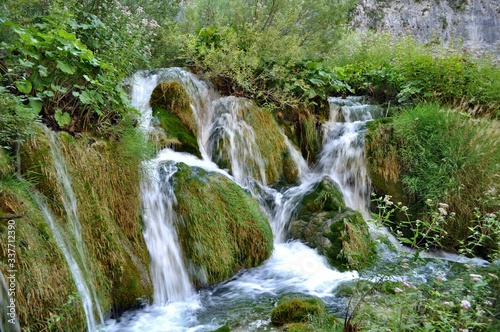 the plitvice nature park withon the many lakes