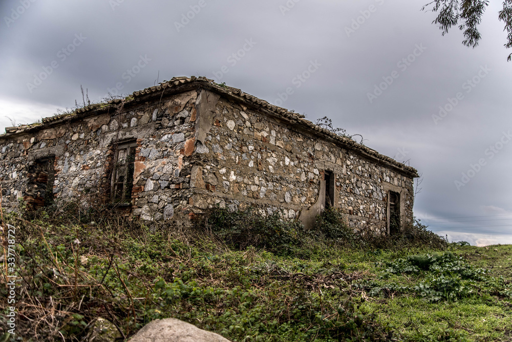 ancient houses in the Aspromonte national park ancient houses in the Aspromonte national park