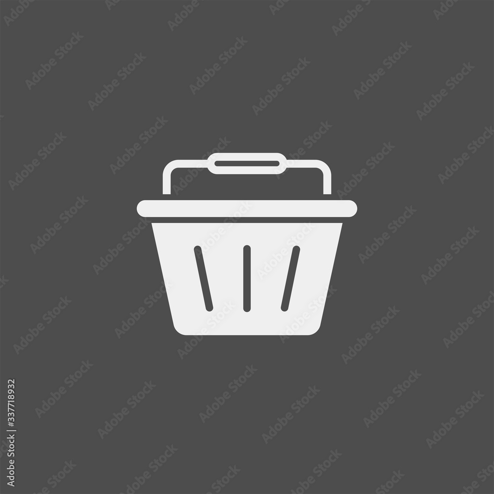 Basket flat vector icon. Buy flat vector icon. Market flat vector icon Basket flat vector icon. Buy flat vector icon. Market flat vector icon