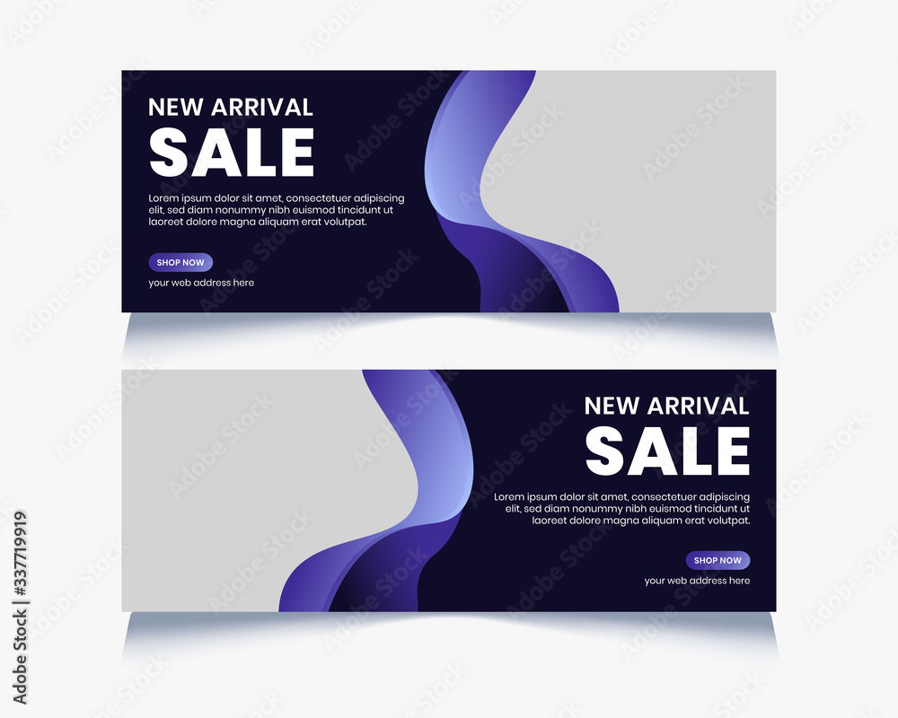 Sale banner facebook cover abstract template Stock Vector | Adobe Stock