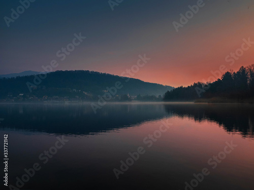Sunrise over lake © Cristina