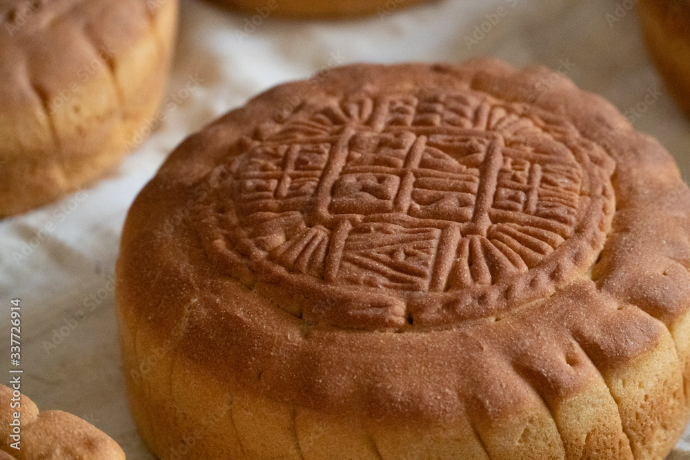 Fresh Baked Bread for Orthodox Communion Fresh Baked Bread for Orthodox Communion