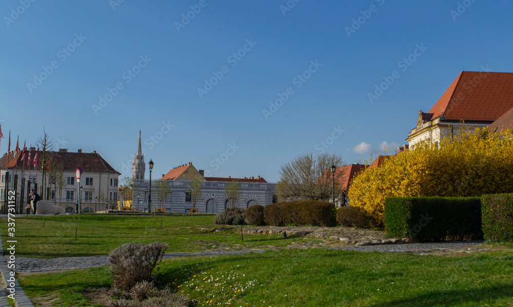 Fototapeta premium old house in the village