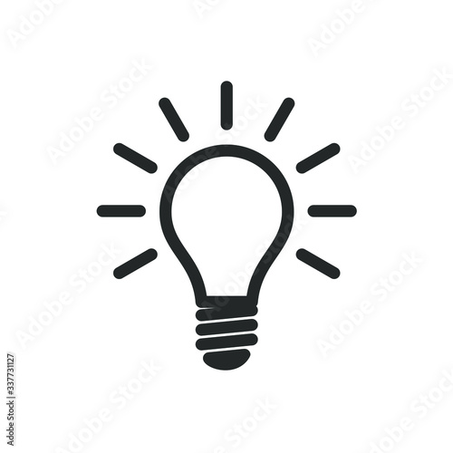 Light Bulb Vector Icon