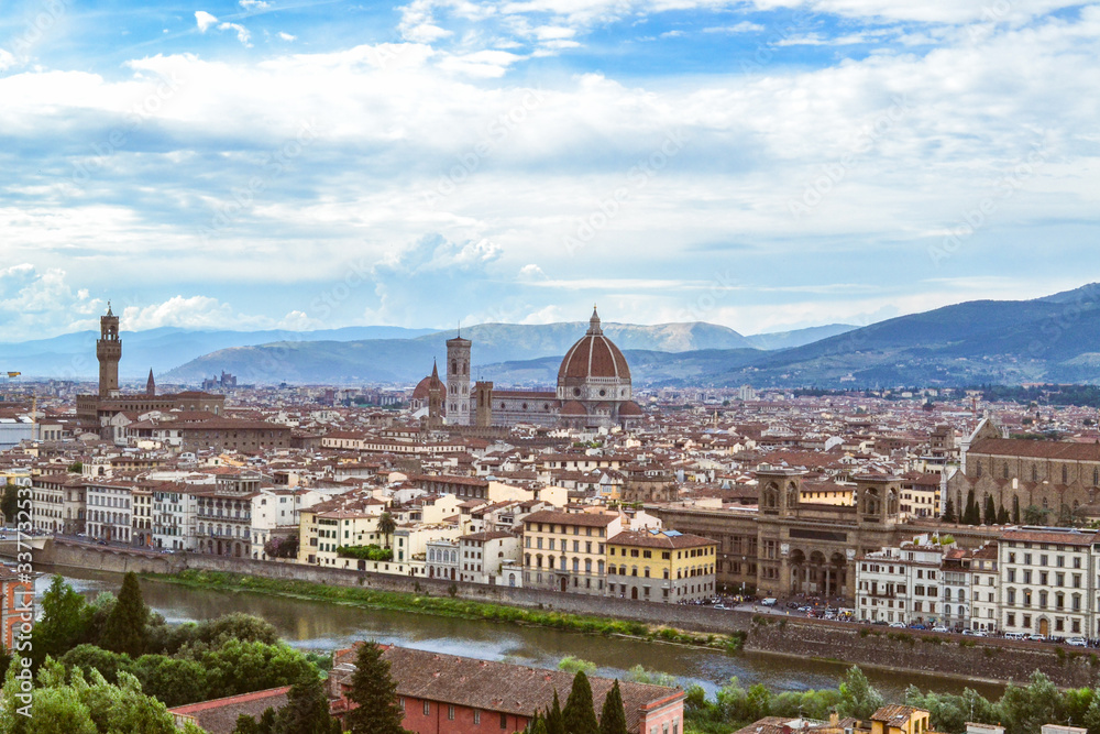 Florence panorama view