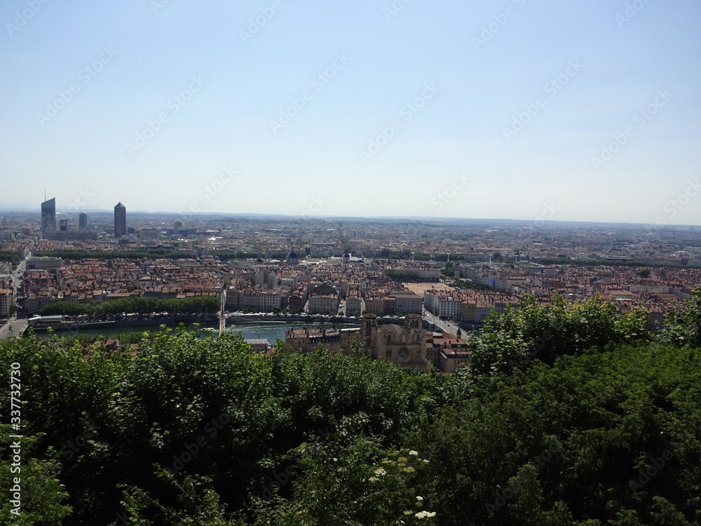 Lyon is a very beautiful city in France