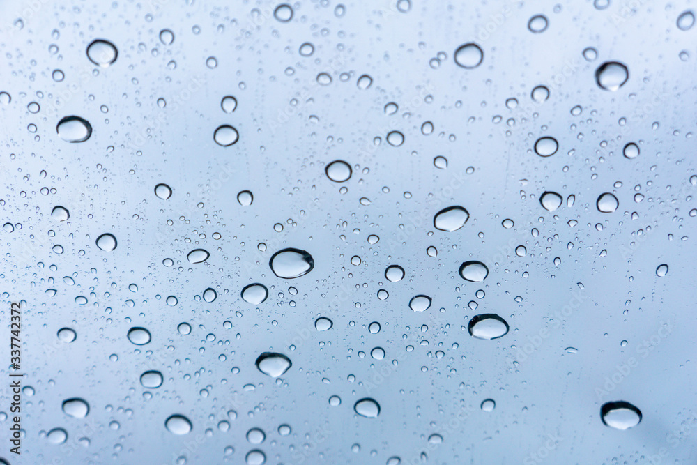 Rainwater on the windshield, background concept. Rainwater on the windshield, background concept.