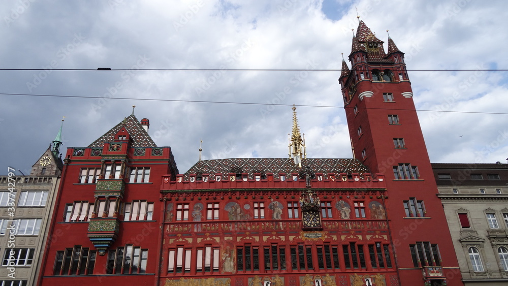 Obraz premium Basel is a very beautiful city in Switzerland