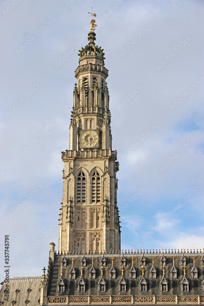 Arras city town hall, France