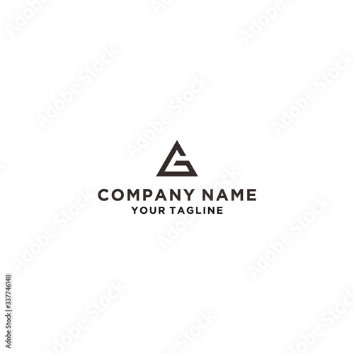Free Download initial letter logo G, logo template - GFXLoad