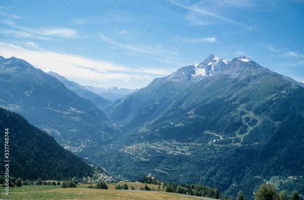 Glaciers de Tignes, montage de la Tarentaise, 73, Savoie