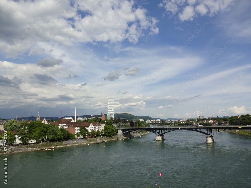 Fototapeta premium Basel is a very beautiful city in Switzerland