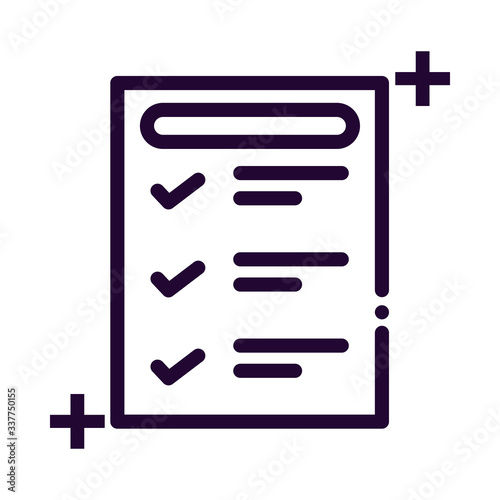 purchase form line style icon