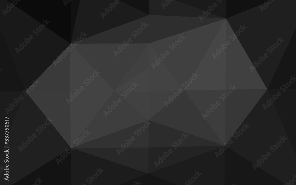 Dark Silver, Gray vector triangle mosaic texture. A sample with polygonal shapes. Completely new template for your business design. Dark Silver, Gray vector triangle mosaic texture. A sample with polygonal shapes. Completely new template for your business design.