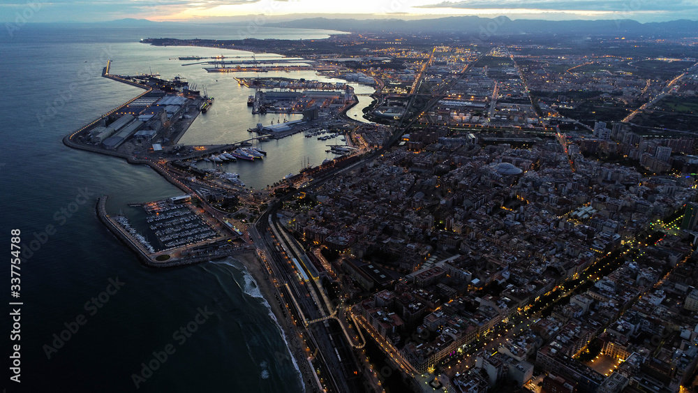 Tarragona harbor