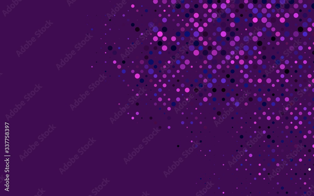 Light Purple vector layout with circle shapes. Beautiful colored illustration with blurred circles in nature style. Pattern for ads, leaflets. Light Purple vector layout with circle shapes. Beautiful colored illustration with blurred circles in nature style. Pattern for ads, leaflets.