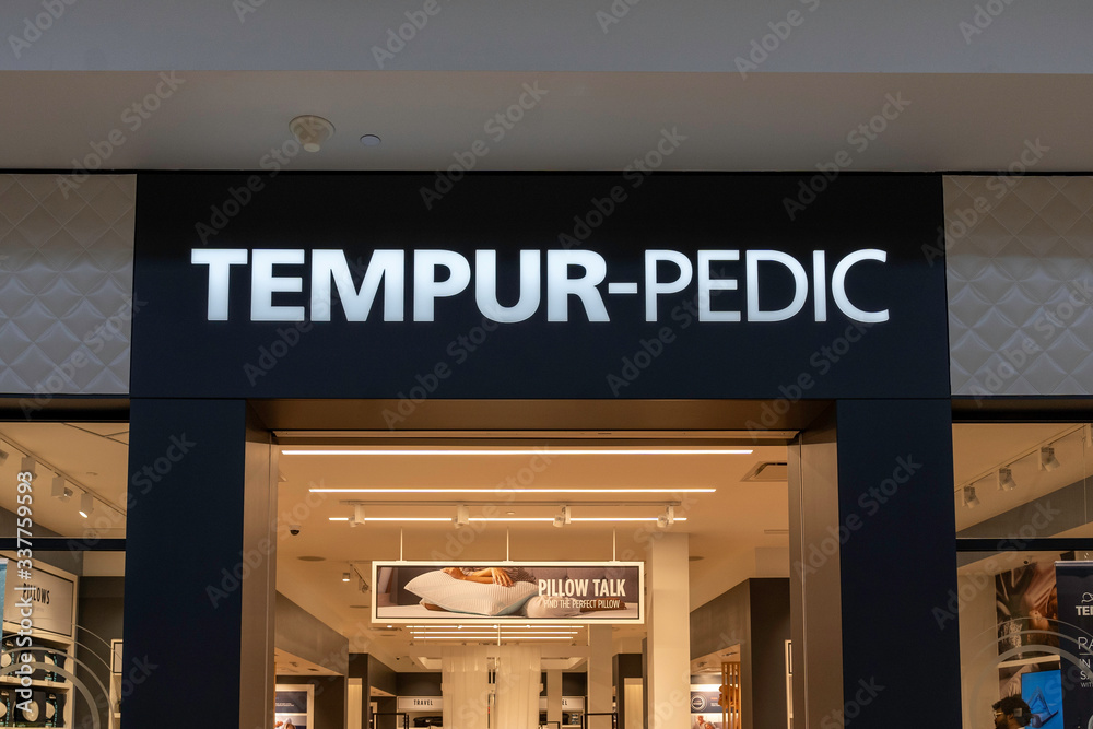 Tysons Corner Virginia USA January 14 2020 Tempur Pedic