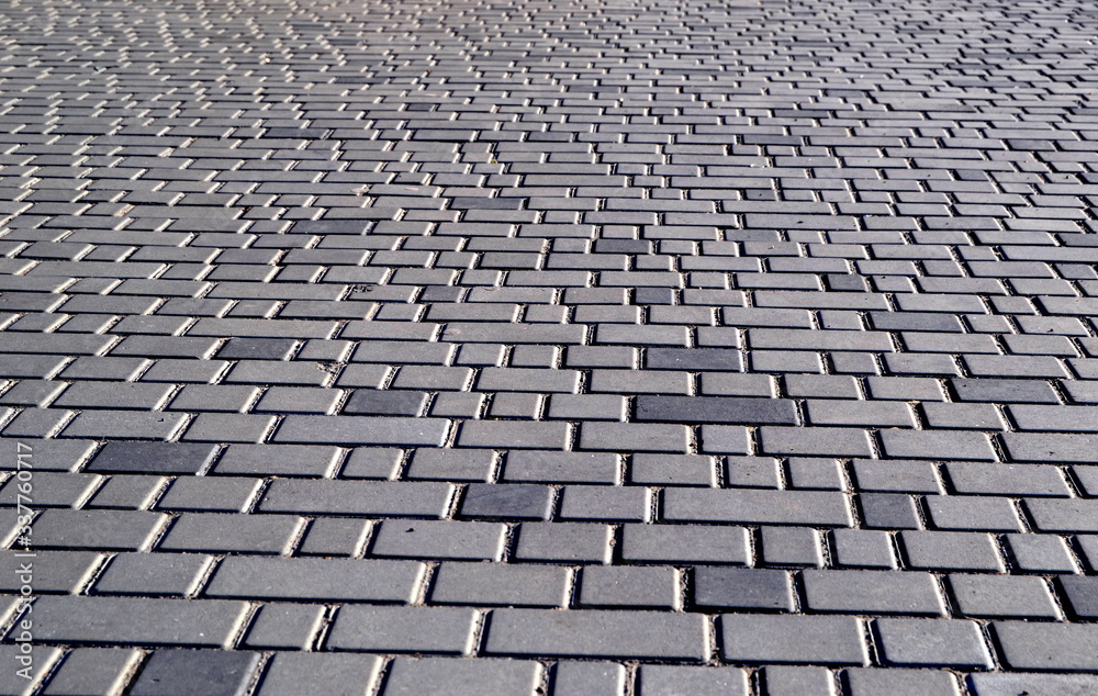 stone block pavement