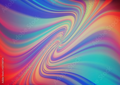 Wallpaper Mural Light Blue, Red vector modern elegant background. Shining colorful illustration in a Brand new style. The background for your creative designs. Torontodigital.ca