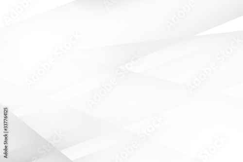 Abstract geometric white and gray color background. Vector, illustration.