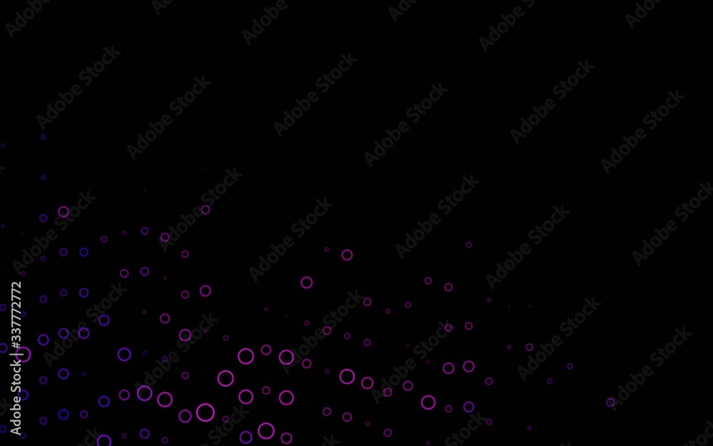 Dark Pink vector backdrop with dots. Glitter abstract illustration with blurred drops of rain. Pattern for ads, leaflets. Dark Pink vector backdrop with dots. Glitter abstract illustration with blurred drops of rain. Pattern for ads, leaflets.