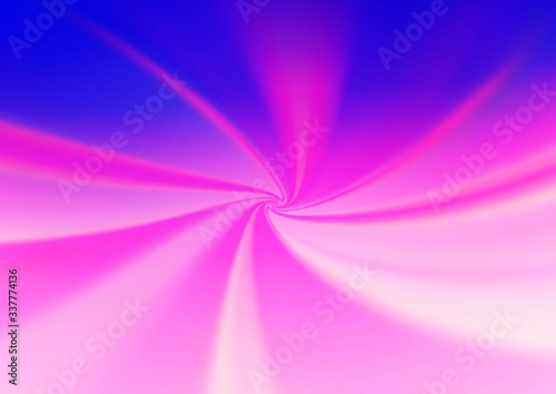 Light Pink, Blue vector blurred background. A completely new color illustration in a bokeh style. A new texture for your design.