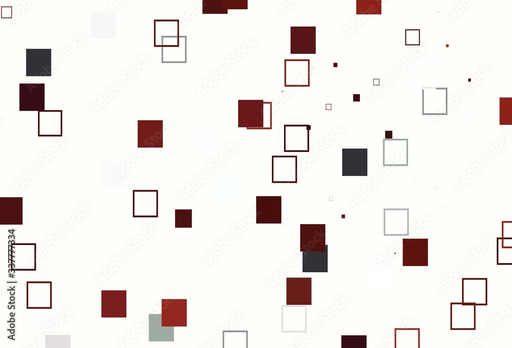 Light Red vector texture with rectangular style.