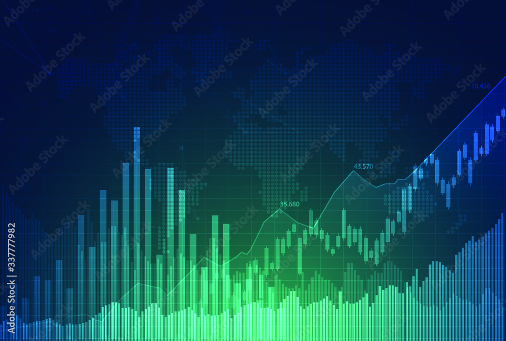Candle stick graph chart of stock market investment trading, Bullish point, Bearish point. trend of graph vector design. Candle stick graph chart of stock market investment trading, Bullish point, Bearish point. trend of graph vector design.