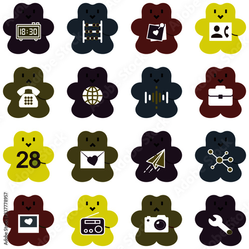 Cute Teddy Bear themed Android Icons 