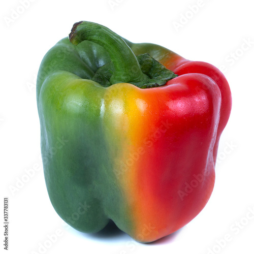 Bell pepper on a white background