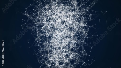 Rotating plexus creates a digital man