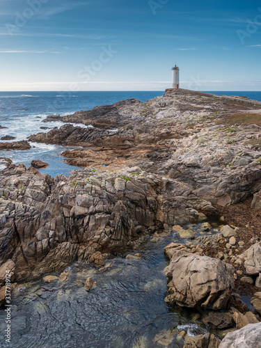Roncudo Lighthouse, Coast of Death, Galicia, Spain photo