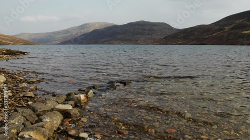 footage of loch eilde mor in the argyll region of the highlands of scotland near kinlochleven and the west highland way long distance hiking trail photo