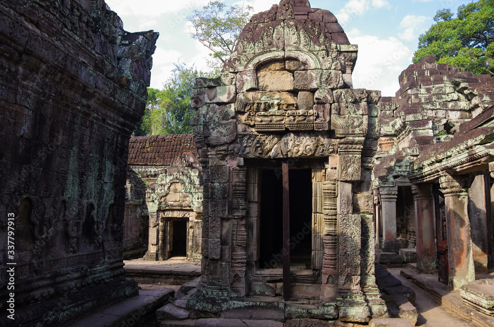 Preah Khan Temple, Angkor Wat Temple Complex, Cambodia.