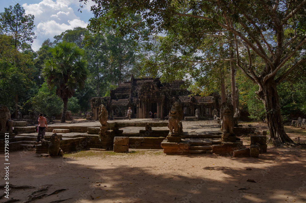 Banteay Kdei Temple, Angkor archeological park, Siam Reap, Cambodia