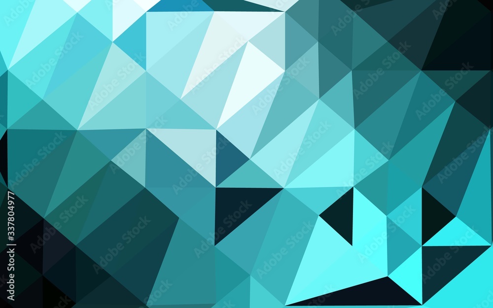 Light BLUE vector low poly cover. Modern geometrical abstract illustration with gradient. New texture for your design. Light BLUE vector low poly cover. Modern geometrical abstract illustration with gradient. New texture for your design.