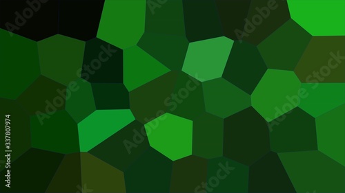 abstract background with green squares © Rysak