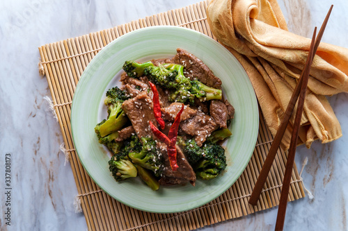 Szechuan Beef and Broccoli photo