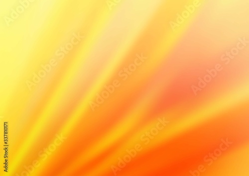 Light Yellow, Orange vector layout with flat lines. Blurred decorative design in simple style with lines. Smart design for your business advert.