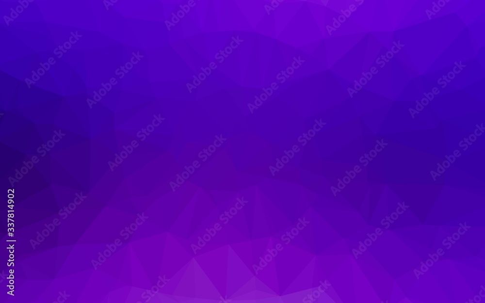 Light Purple vector shining triangular template. Shining illustration, which consist of triangles. The best triangular design for your business. Light Purple vector shining triangular template. Shining illustration, which consist of triangles. The best triangular design for your business.
