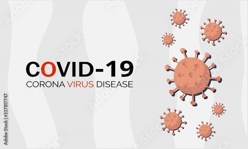 Vector covid-19 illustration  corona virus disease. cure corona virus. end of 2019-ncov.  fight togethe of the corona virus concept.