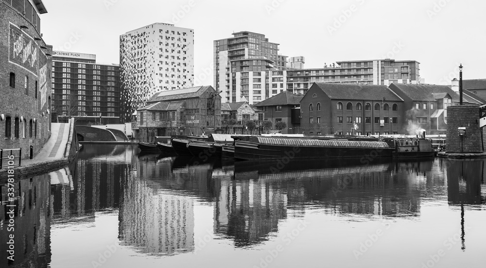 Reflections of Gas Street Basin