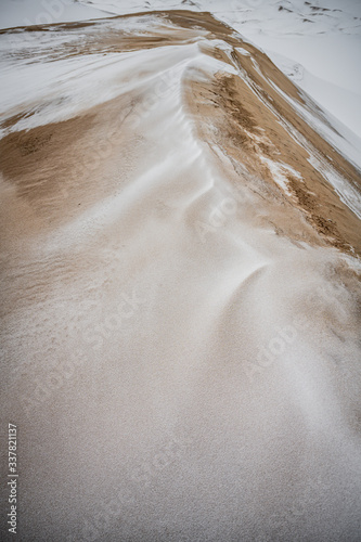 Snows on Great Sand Dunes National Park