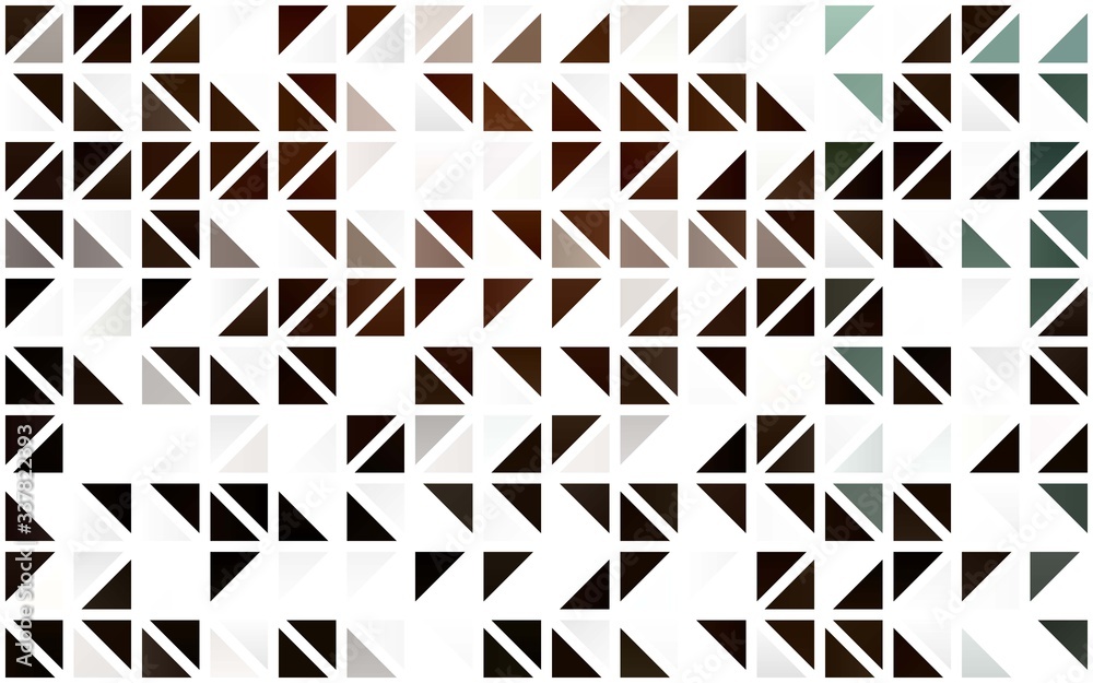 Light Orange vector seamless template with crystals, triangles. Decorative design in abstract style with triangles. Pattern for design of window blinds, curtains. Light Orange vector seamless template with crystals, triangles. Decorative design in abstract style with triangles. Pattern for design of window blinds, curtains.
