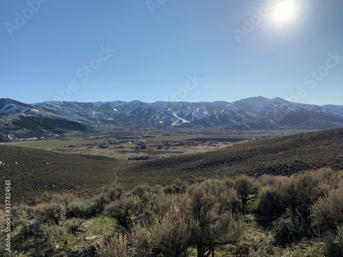 mountain landscape in the mountains