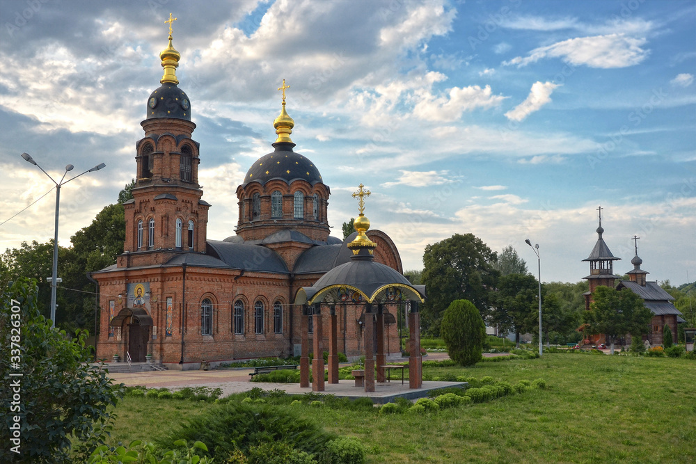 Alexander Nevsky Cathedral in Stary Oskol. Russia