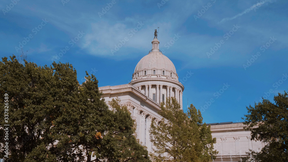 The State Capitol of Oklahoma in Oklahoma City - USA 2017